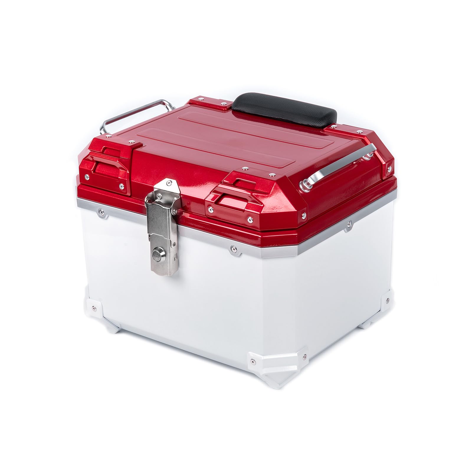 Amazon | HI-LINE バイク リアボックス 45L 大容量 トップケース ABS